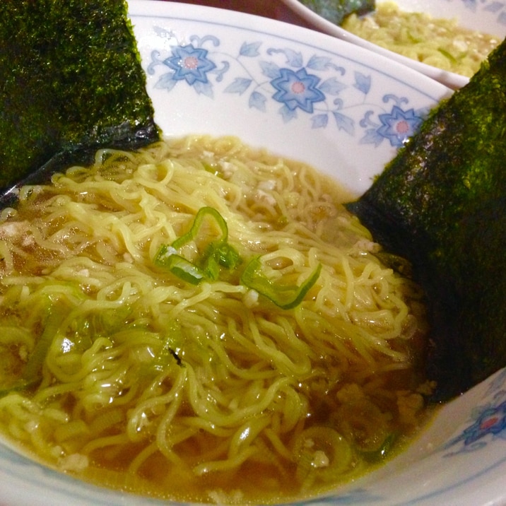 鶏皮ラーメン♪